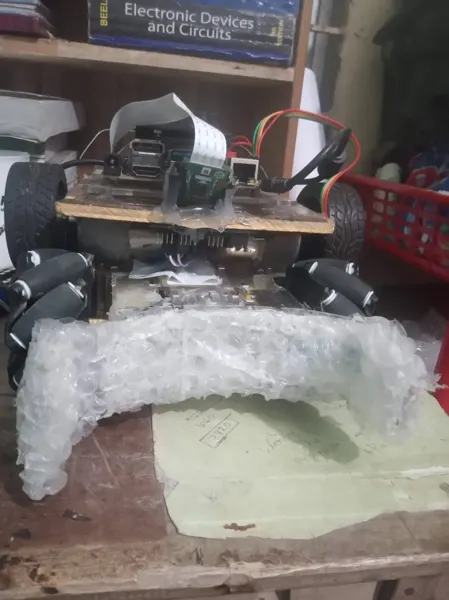 Experimental mobile-robot hardware in the maker archive.