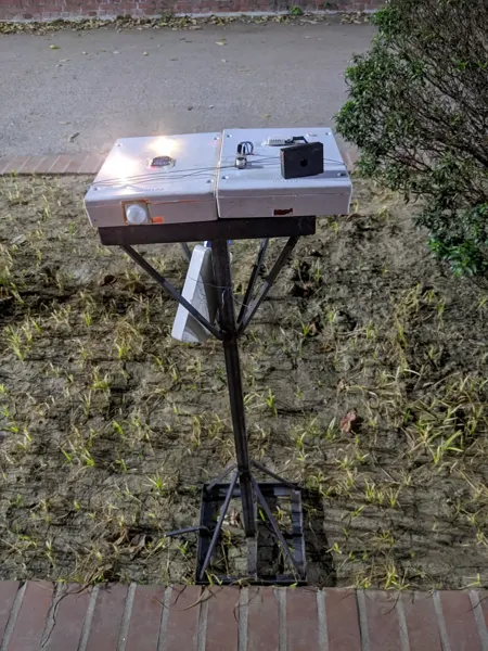 Prototype lighting node from the streetlight project.